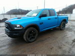 2020 Ram 1500 Classic Warlock Quad Cab 4x4 6'4 Box Blue vin: 1C6RR7GG9LS127404