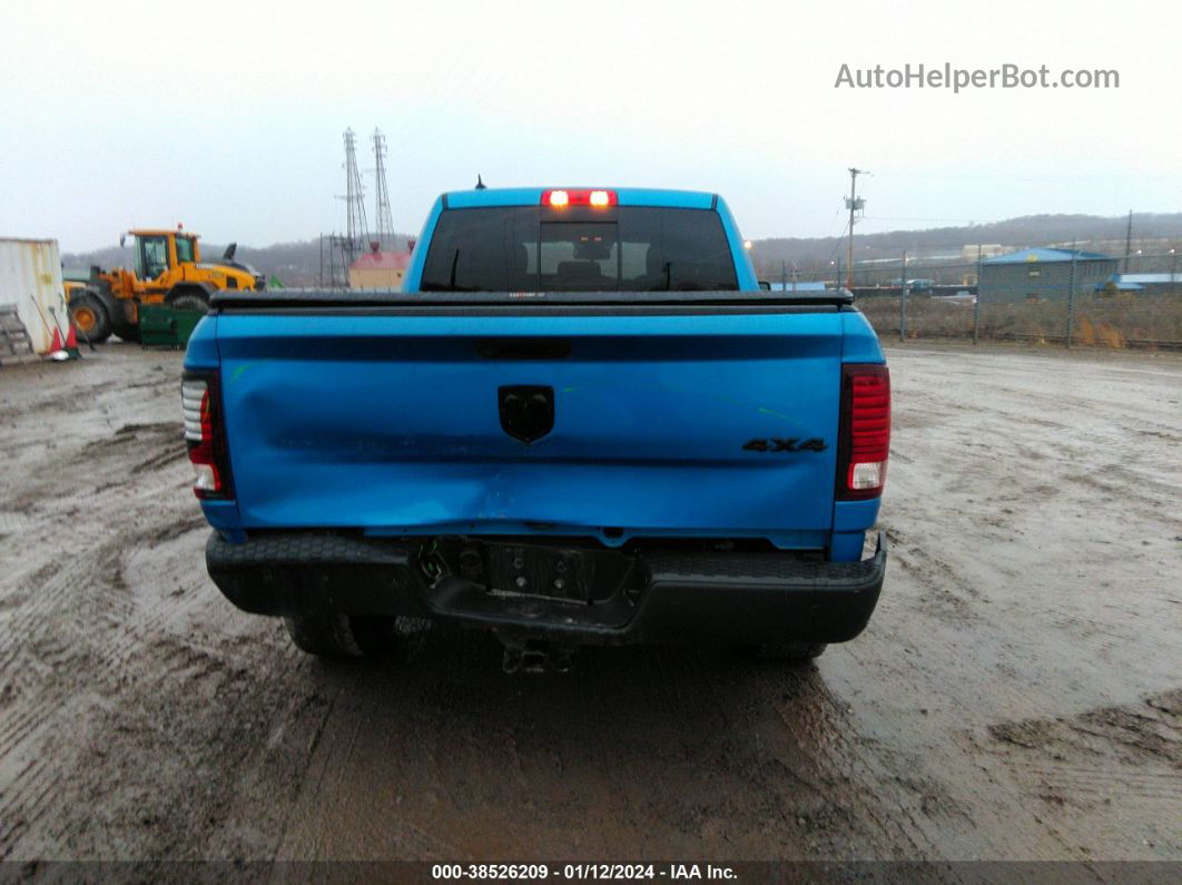 2020 Ram 1500 Classic Warlock Quad Cab 4x4 6'4 Box Blue vin: 1C6RR7GG9LS127404