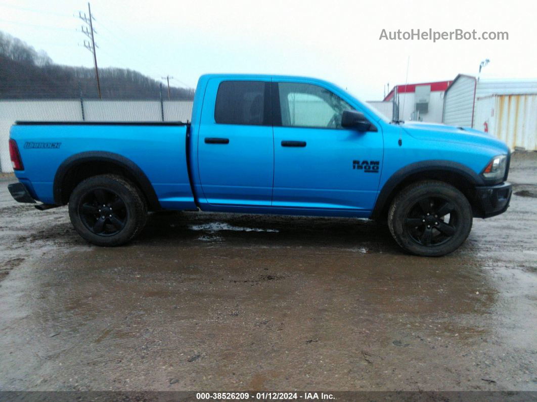 2020 Ram 1500 Classic Warlock Quad Cab 4x4 6'4 Box Синий vin: 1C6RR7GG9LS127404