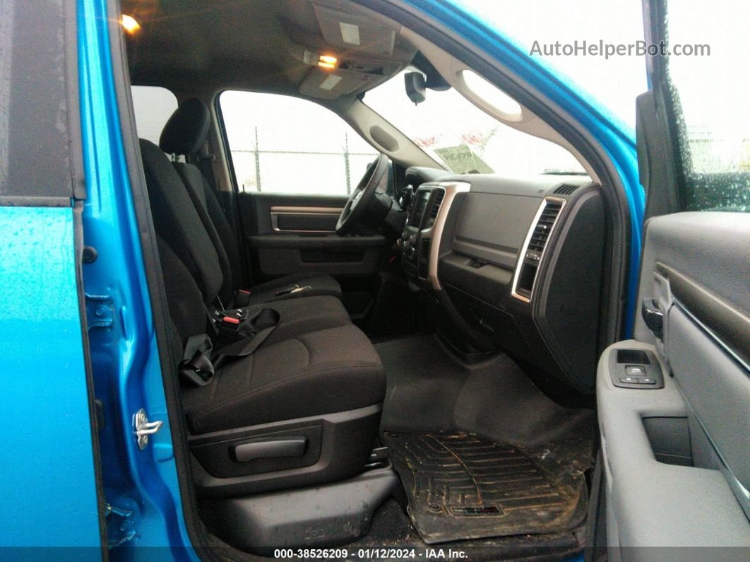 2020 Ram 1500 Classic Warlock Quad Cab 4x4 6'4 Box Blue vin: 1C6RR7GG9LS127404