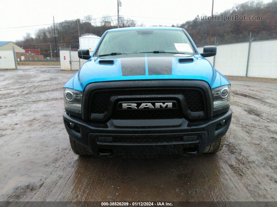 2020 Ram 1500 Classic Warlock Quad Cab 4x4 6'4 Box Синий vin: 1C6RR7GG9LS127404