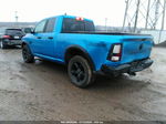 2020 Ram 1500 Classic Warlock Quad Cab 4x4 6'4 Box Blue vin: 1C6RR7GG9LS127404