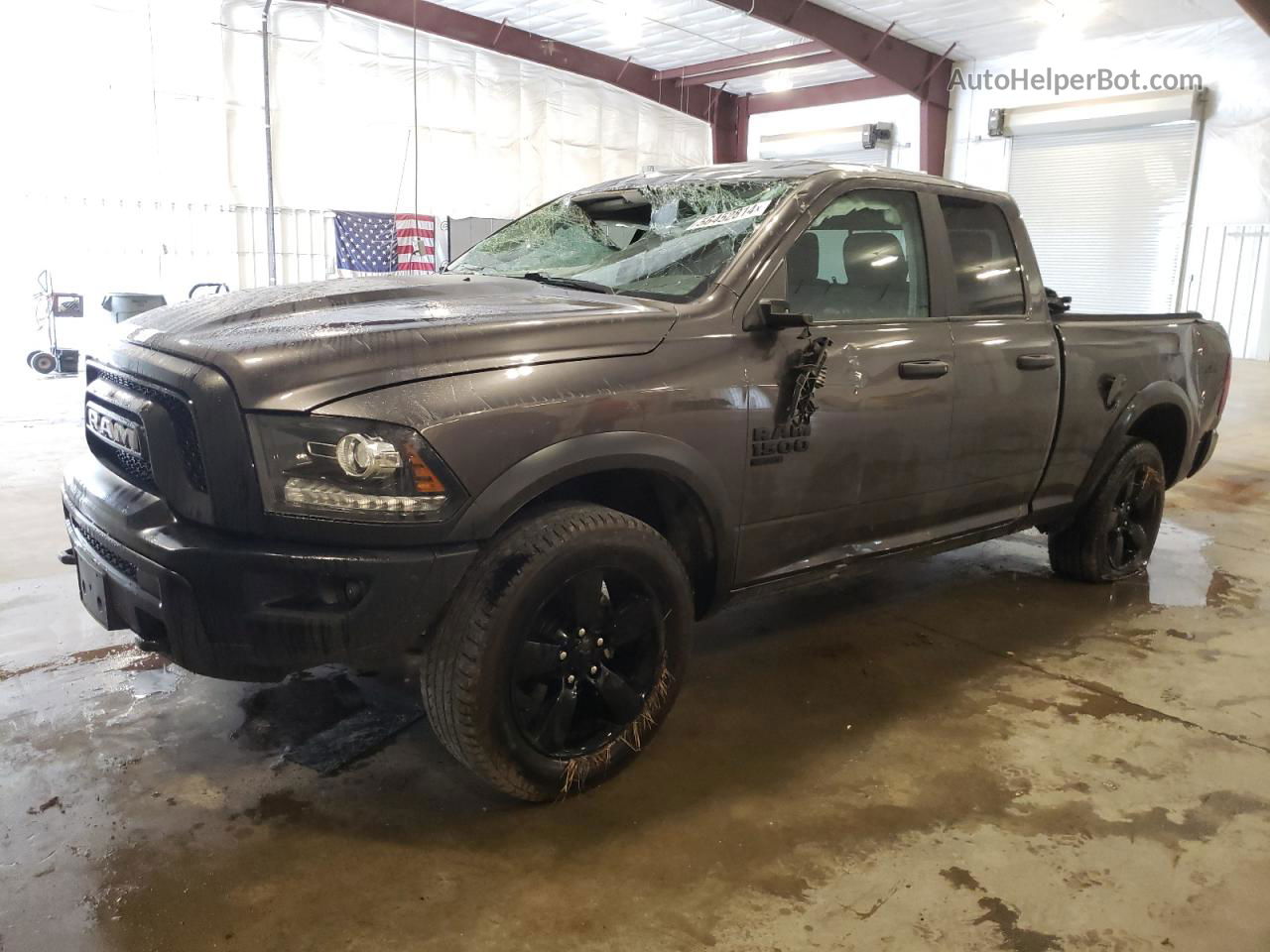 2020 Ram 1500 Classic Warlock Серый vin: 1C6RR7GG9LS130514