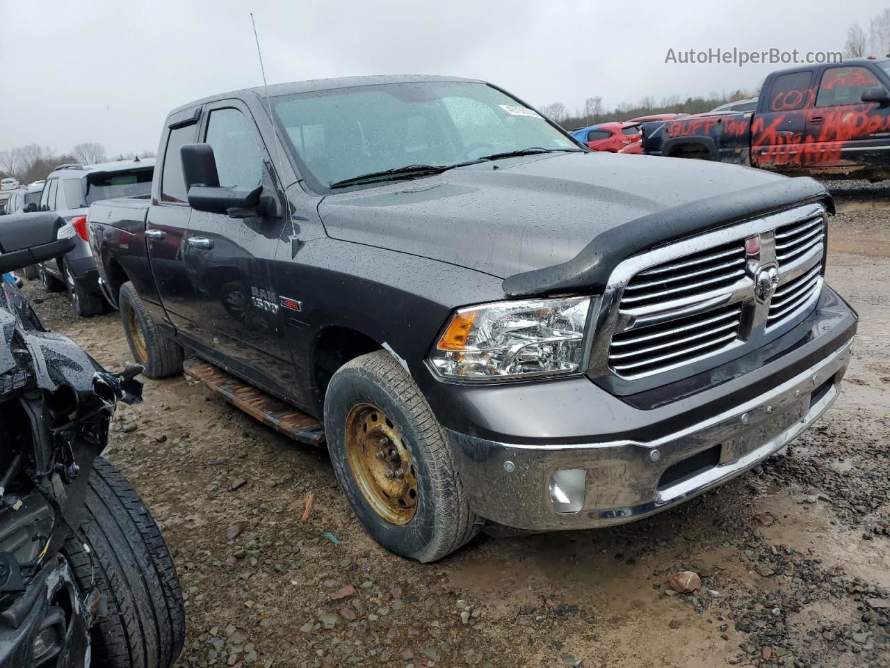 2015 Ram 1500 Slt Gray vin: 1C6RR7GM1FS604112