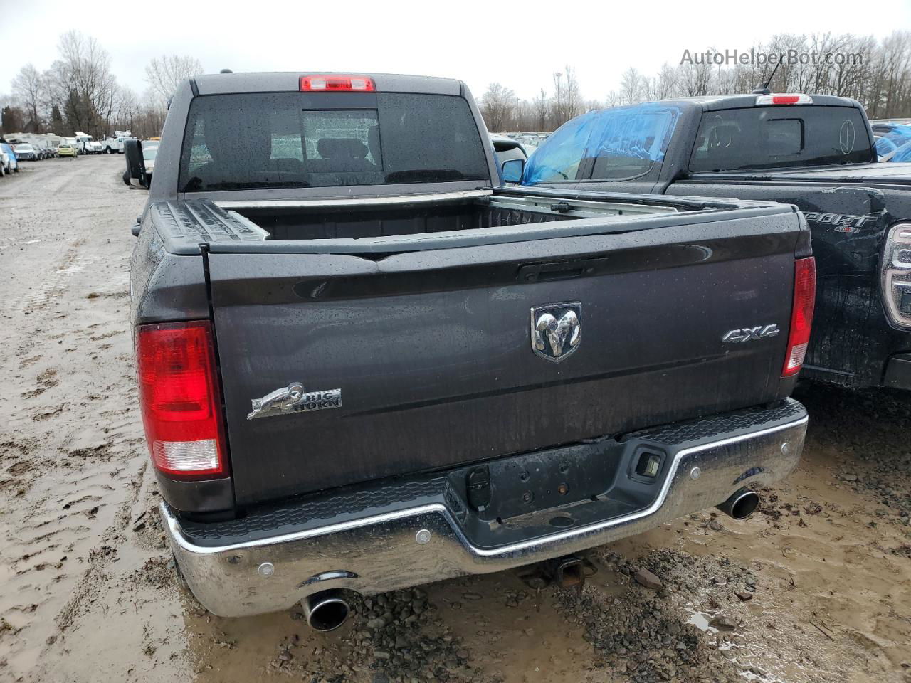 2015 Ram 1500 Slt Gray vin: 1C6RR7GM1FS604112