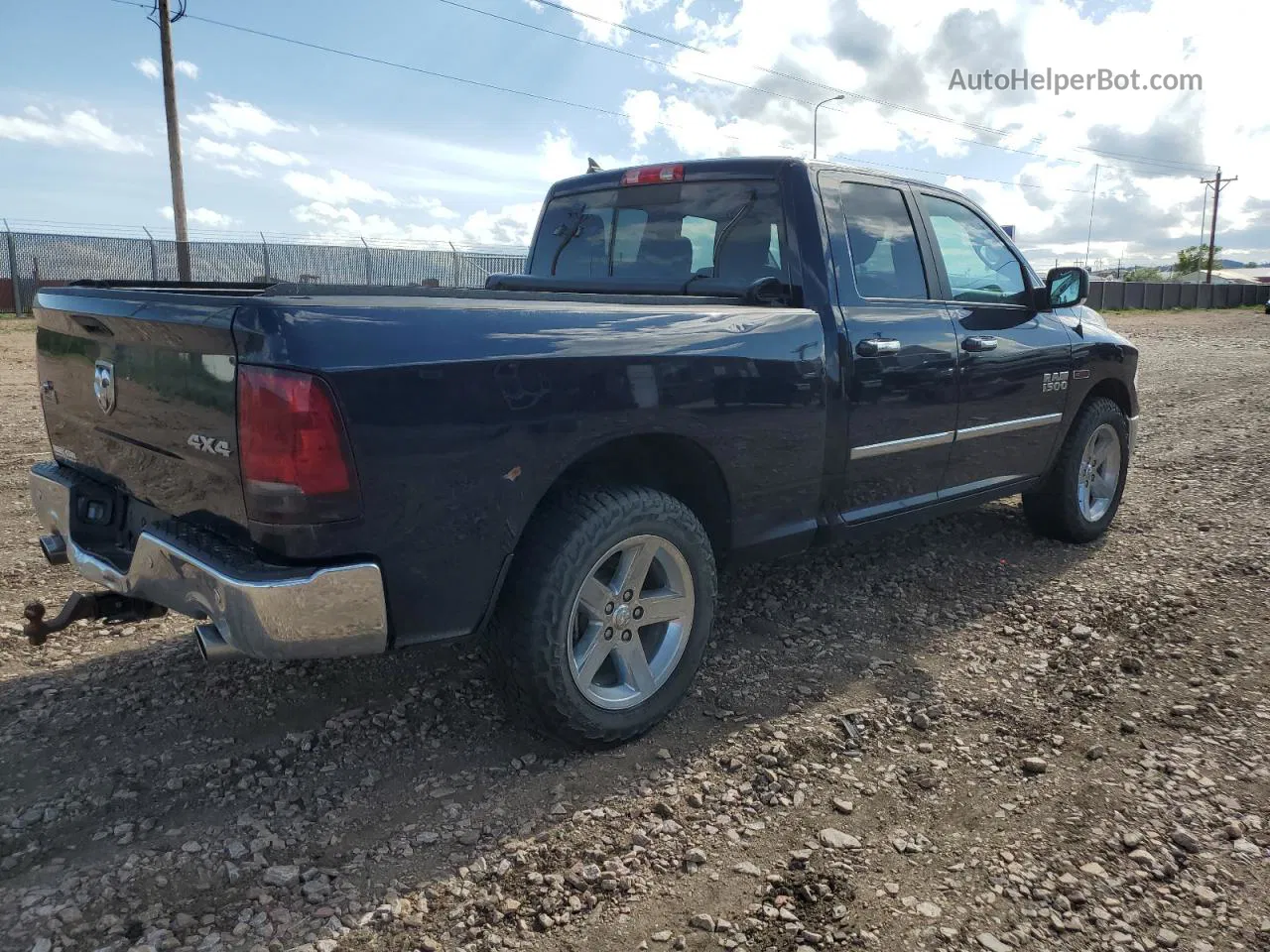 2015 Ram 1500 Slt Blue vin: 1C6RR7GM3FS563269