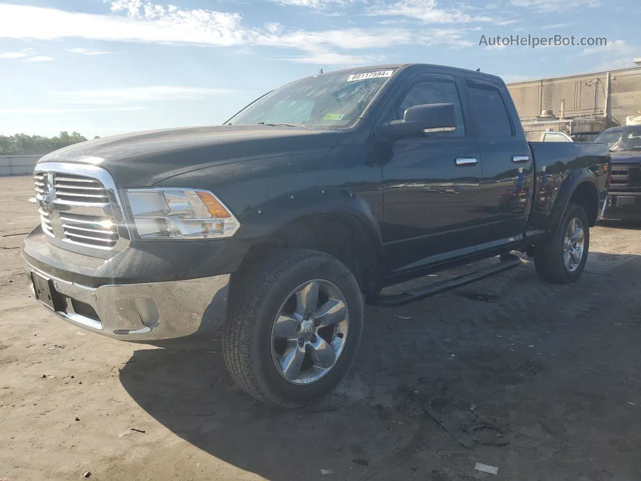 2015 Ram 1500 Slt Black vin: 1C6RR7GM6FS720325