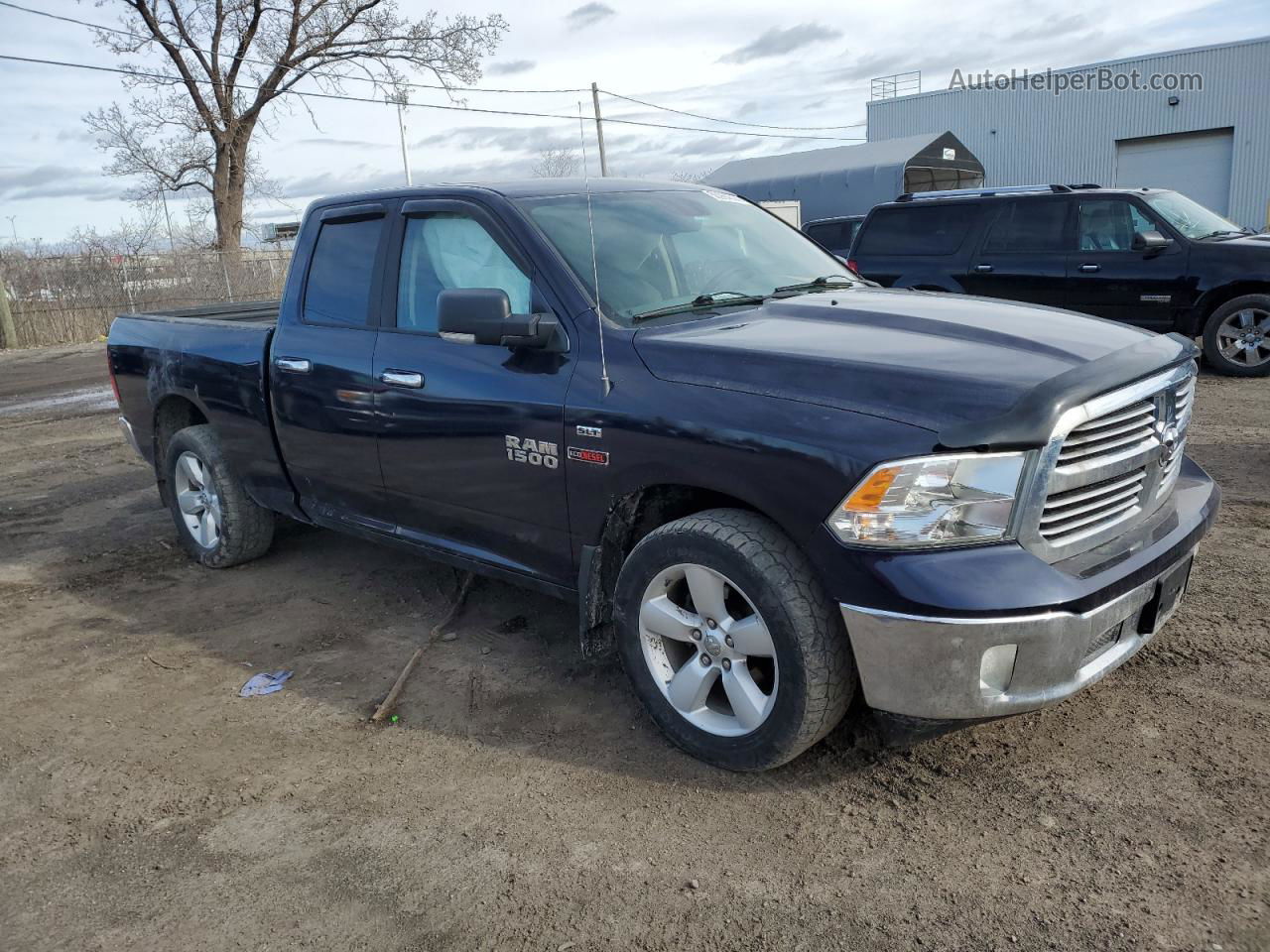 2015 Ram 1500 Slt Blue vin: 1C6RR7GM7FS557104