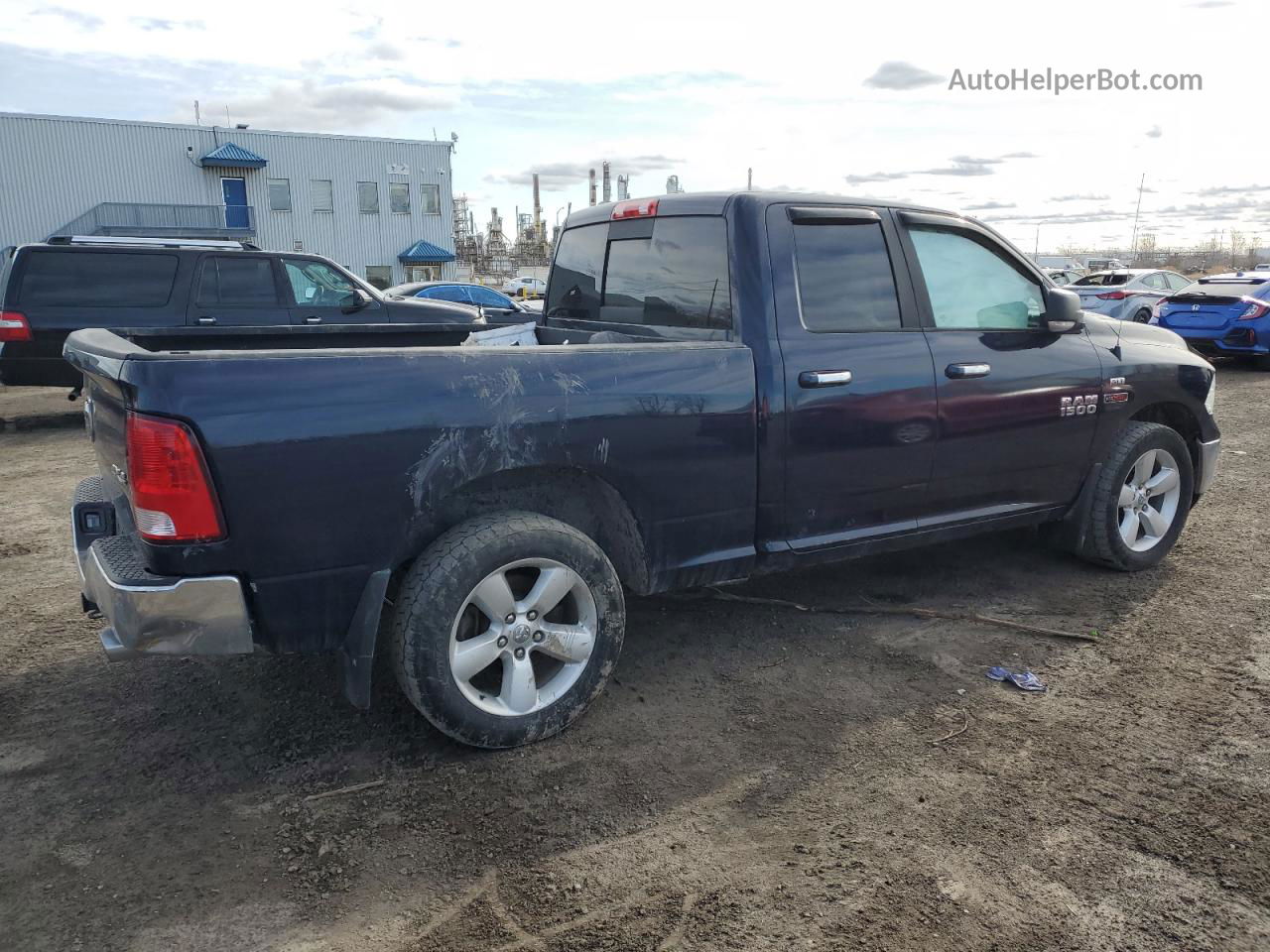 2015 Ram 1500 Slt Blue vin: 1C6RR7GM7FS557104