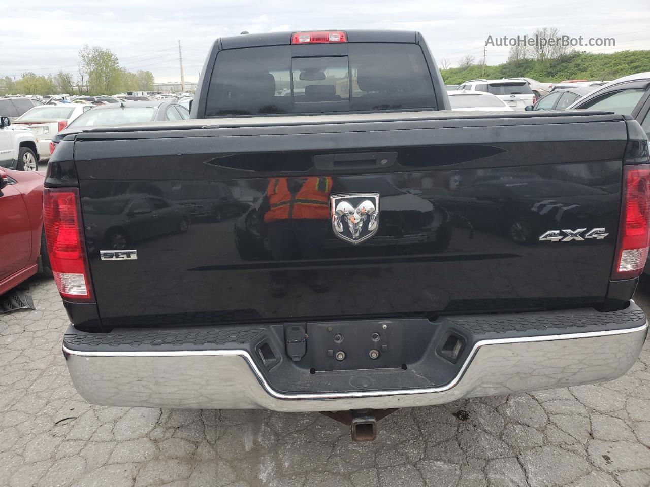 2014 Ram 1500 Slt Black vin: 1C6RR7GT0ES279958