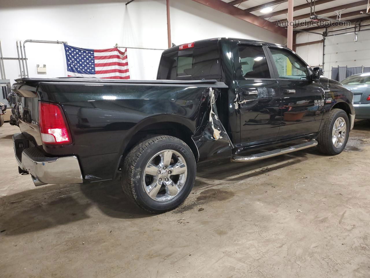 2015 Ram 1500 Slt Green vin: 1C6RR7GT0FS611396