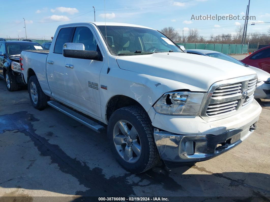 2015 Ram 1500 Slt White vin: 1C6RR7GT0FS782746