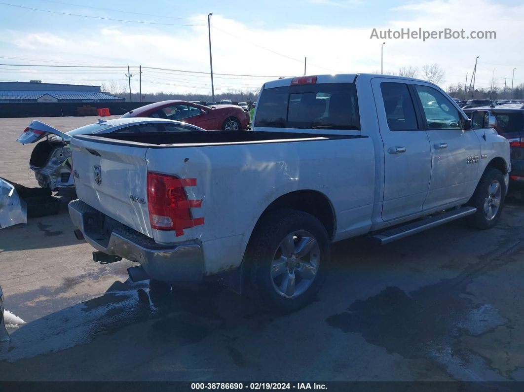 2015 Ram 1500 Slt White vin: 1C6RR7GT0FS782746