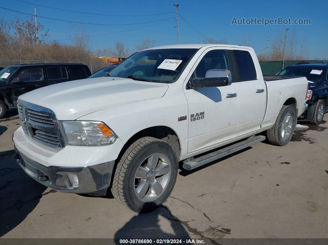 2015 Ram 1500 Slt White vin: 1C6RR7GT0FS782746