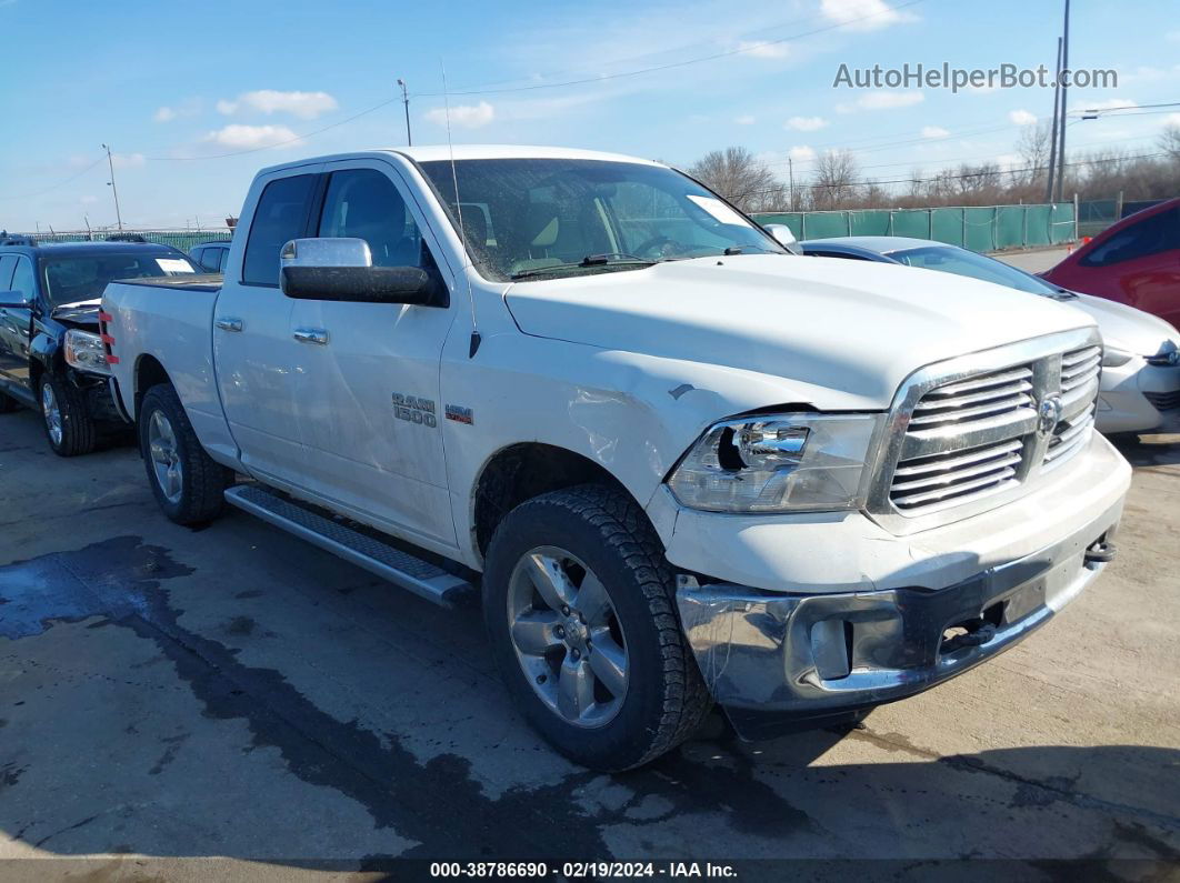 2015 Ram 1500 Slt White vin: 1C6RR7GT0FS782746