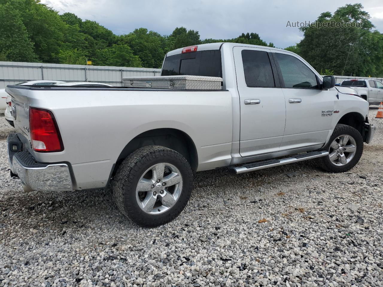 2014 Ram 1500 Slt Silver vin: 1C6RR7GT1ES378224