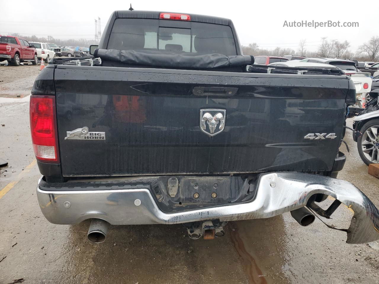 2014 Ram 1500 Slt Black vin: 1C6RR7GT1ES405860