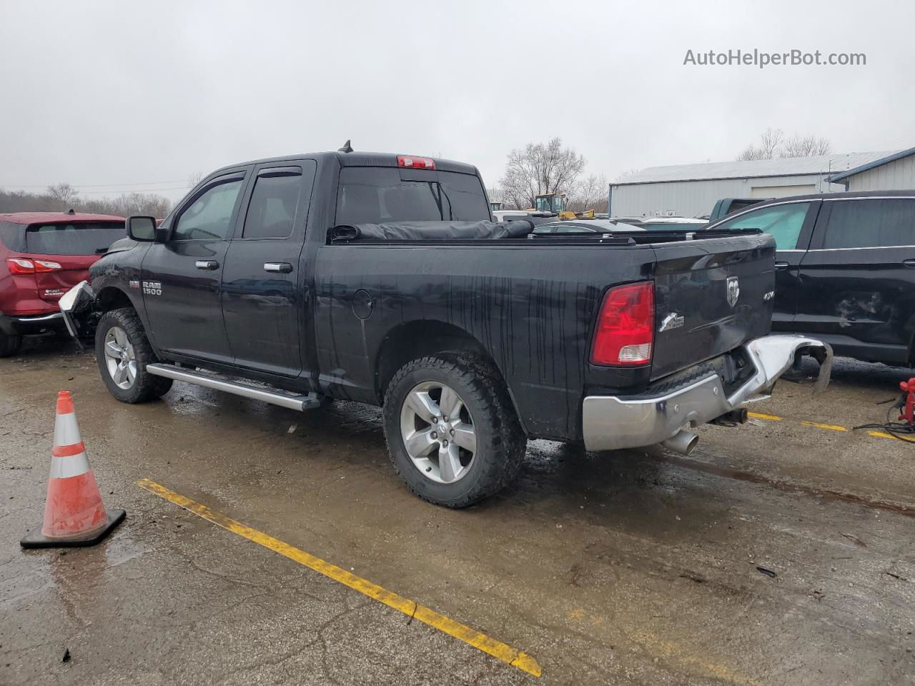 2014 Ram 1500 Slt Black vin: 1C6RR7GT1ES405860