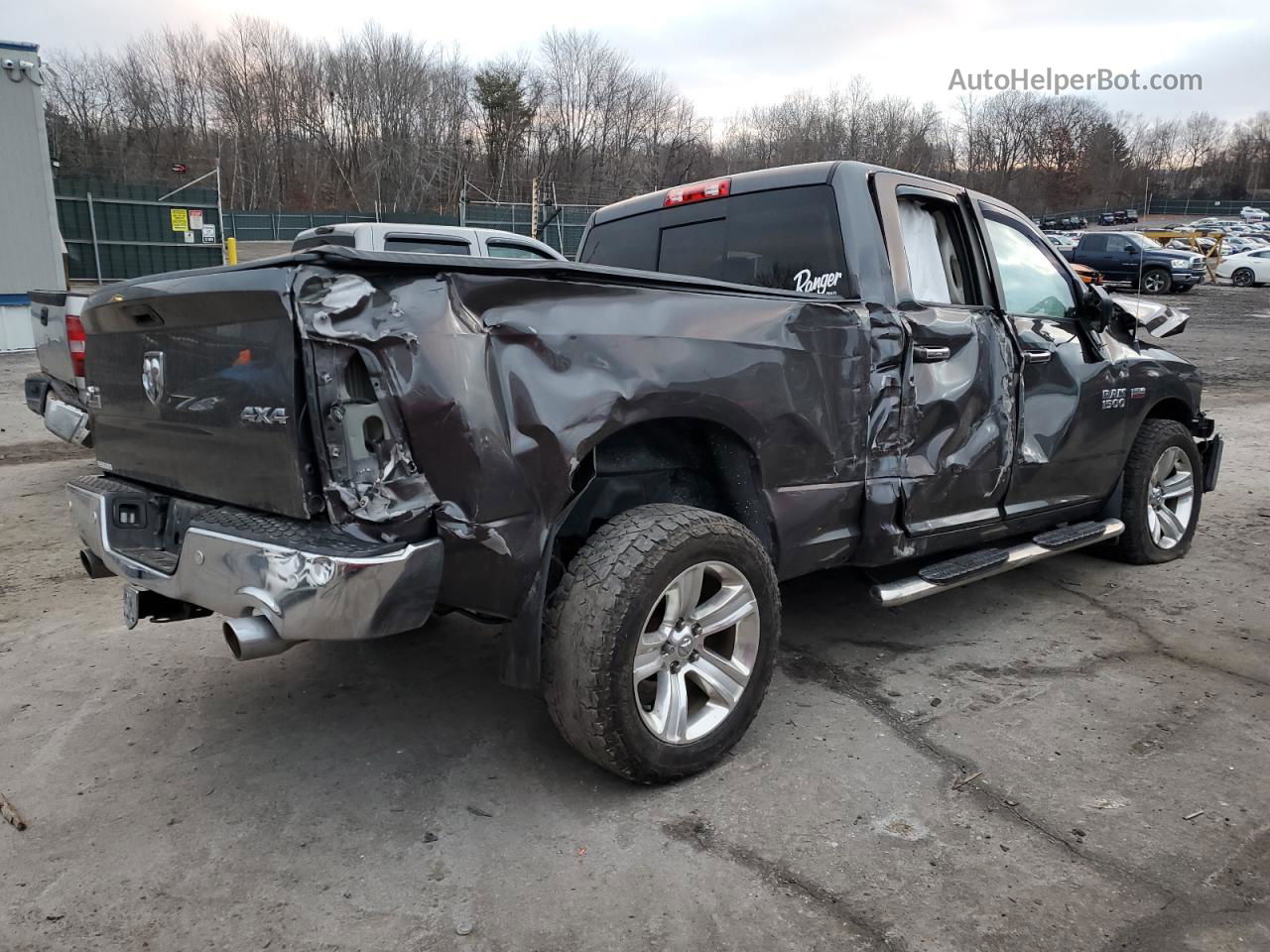 2014 Ram 1500 Slt Black vin: 1C6RR7GT1ES467663