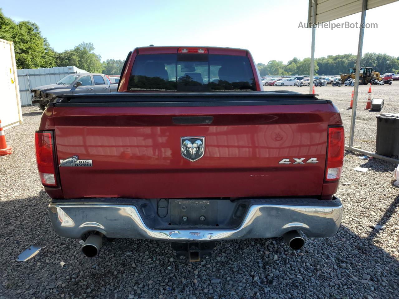 2015 Ram 1500 Slt Burgundy vin: 1C6RR7GT1FS594074