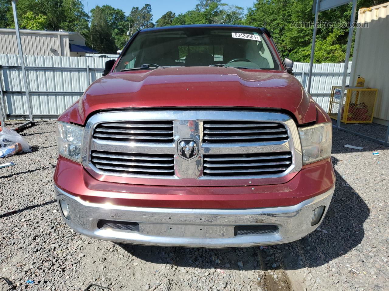 2015 Ram 1500 Slt Burgundy vin: 1C6RR7GT1FS594074