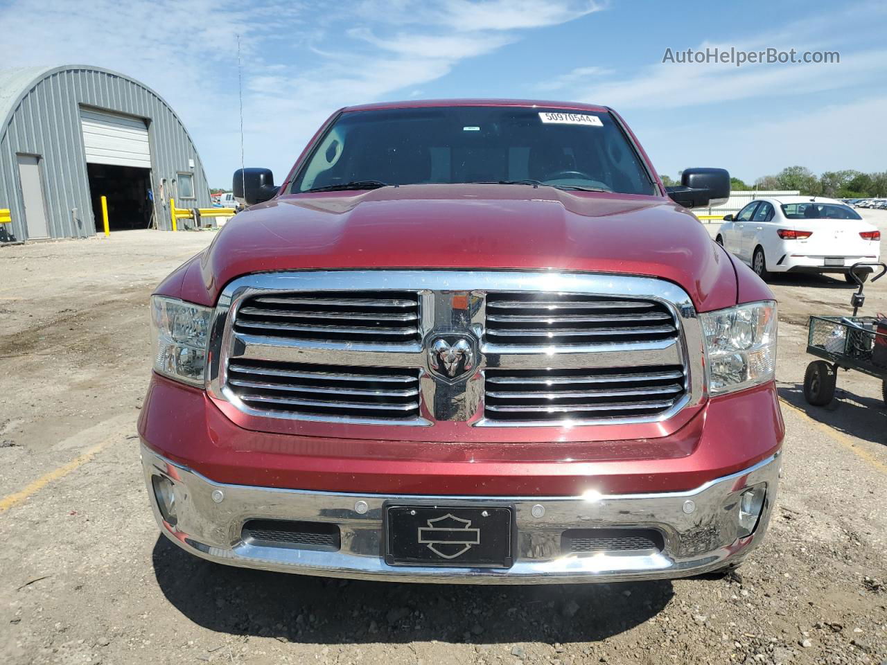 2014 Ram 1500 Slt Red vin: 1C6RR7GT2ES397414