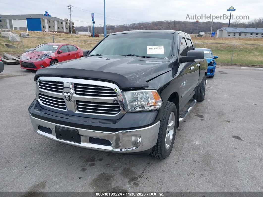 2015 Ram 1500 Big Horn Черный vin: 1C6RR7GT2FS696497