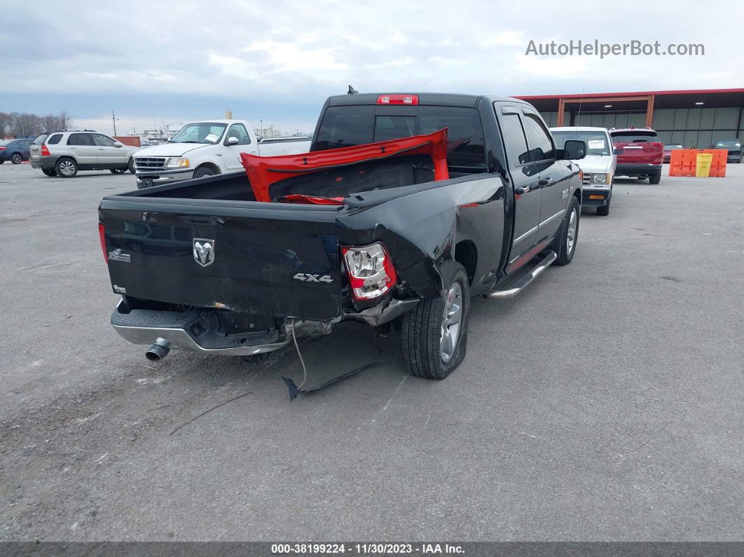 2015 Ram 1500 Big Horn Черный vin: 1C6RR7GT2FS696497