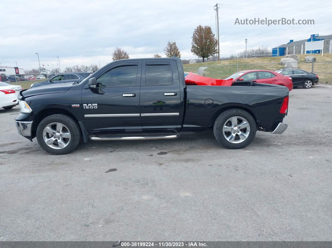 2015 Ram 1500 Big Horn Черный vin: 1C6RR7GT2FS696497