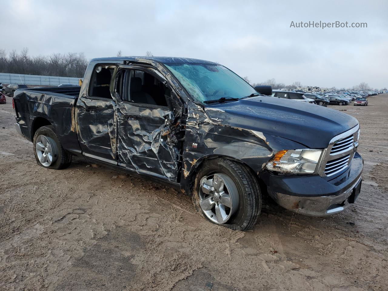 2019 Ram 1500 Classic Slt Угольный vin: 1C6RR7GT2KS651909