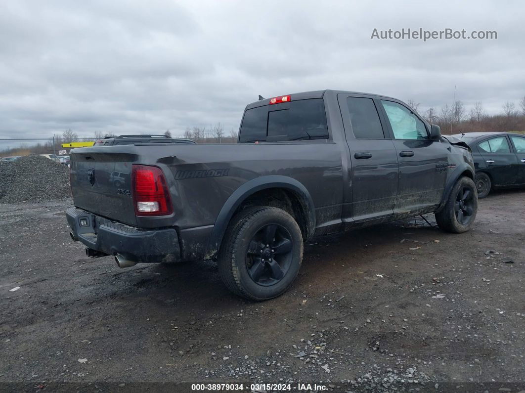 2020 Ram 1500 Classic Warlock Quad Cab 4x4 6'4 Box Black vin: 1C6RR7GT2LS104527