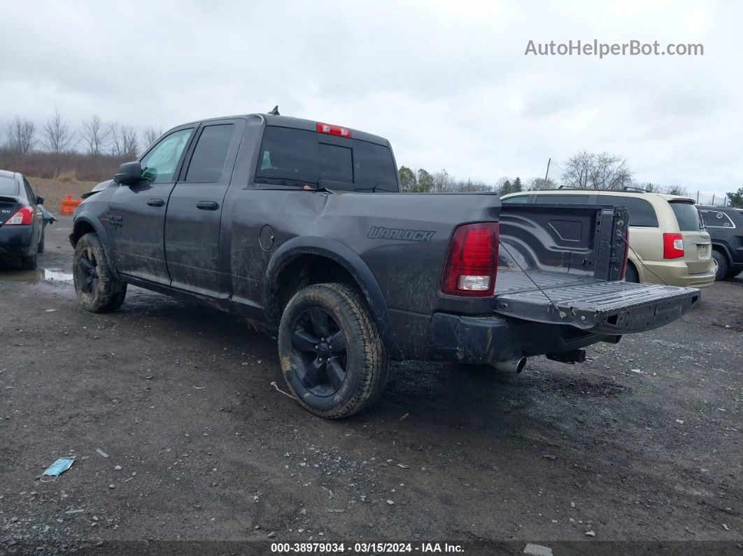 2020 Ram 1500 Classic Warlock Quad Cab 4x4 6'4 Box Black vin: 1C6RR7GT2LS104527