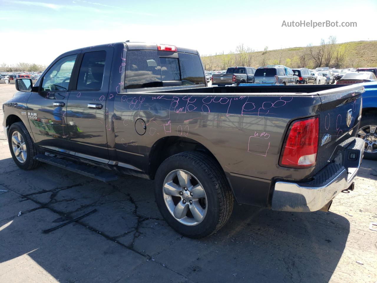 2014 Ram 1500 Slt Charcoal vin: 1C6RR7GT3ES239213