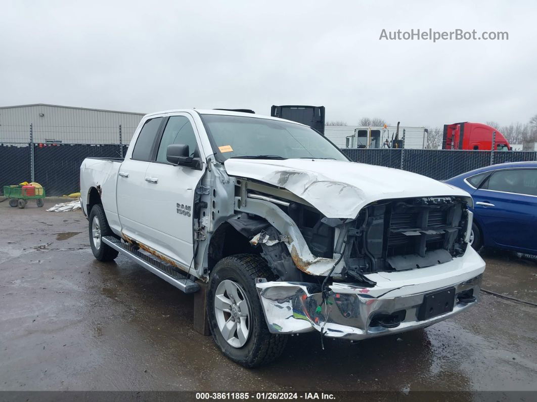 2014 Ram 1500 Slt White vin: 1C6RR7GT4ES127150