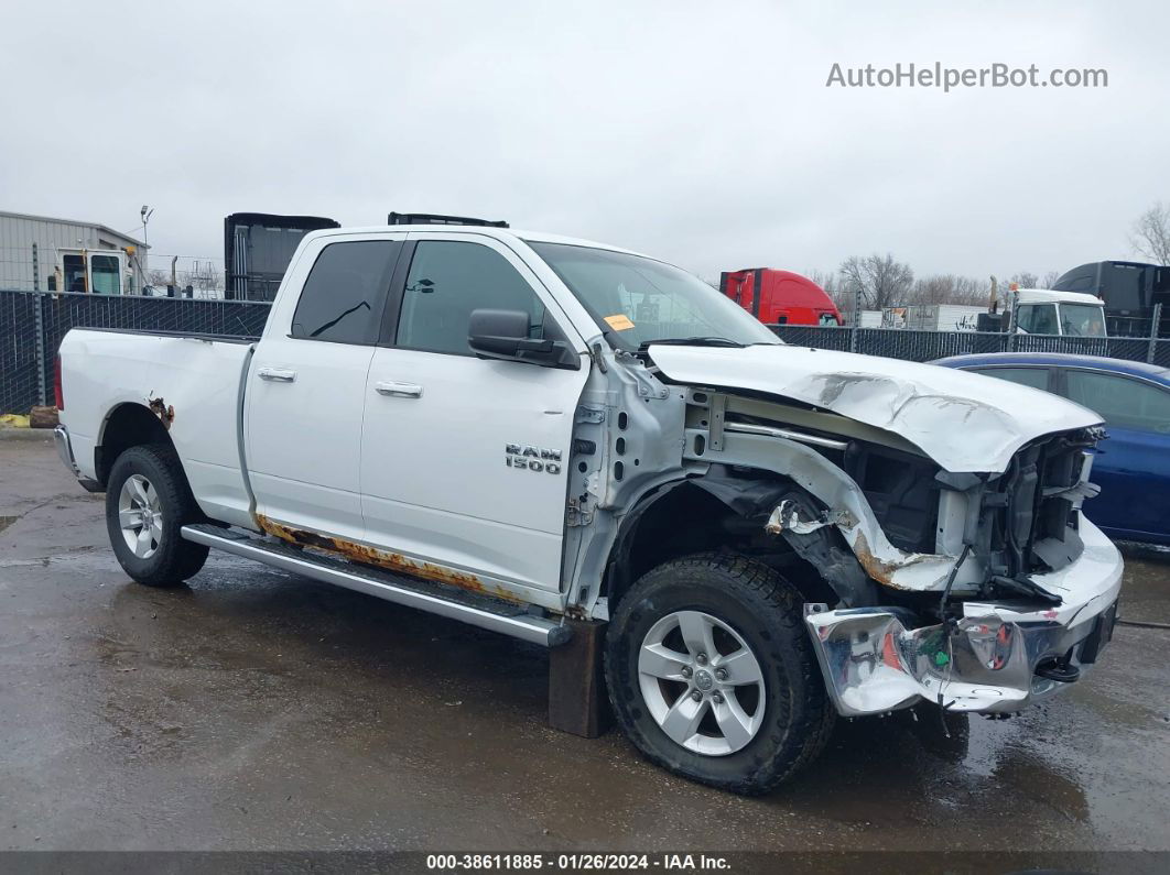 2014 Ram 1500 Slt White vin: 1C6RR7GT4ES127150