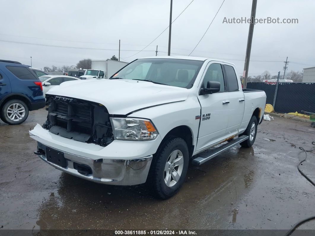 2014 Ram 1500 Slt White vin: 1C6RR7GT4ES127150