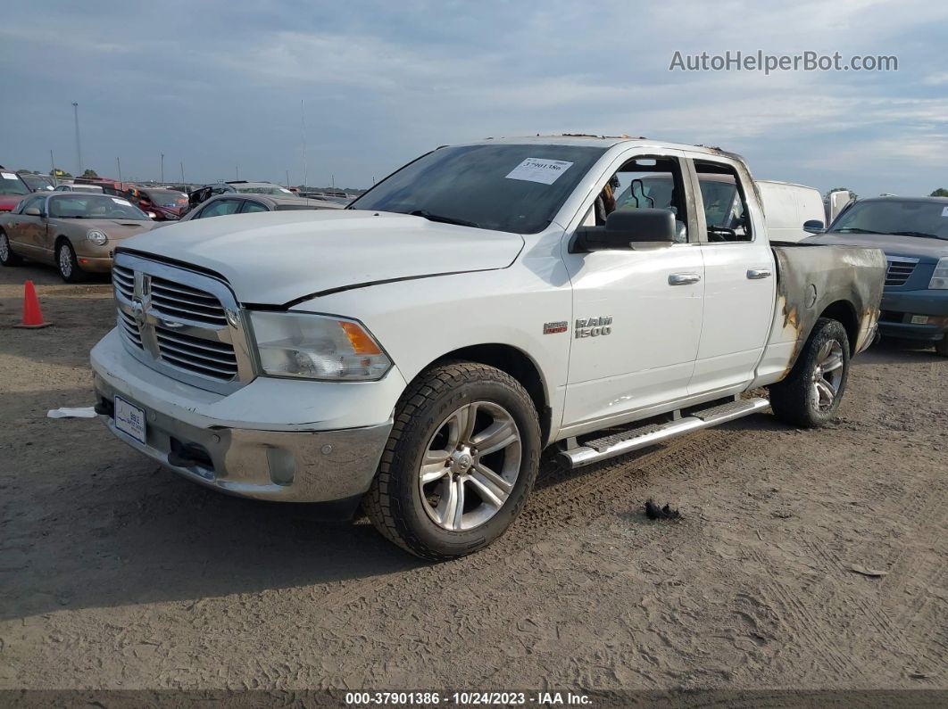 2014 Ram 1500 Big Horn White vin: 1C6RR7GT4ES343161