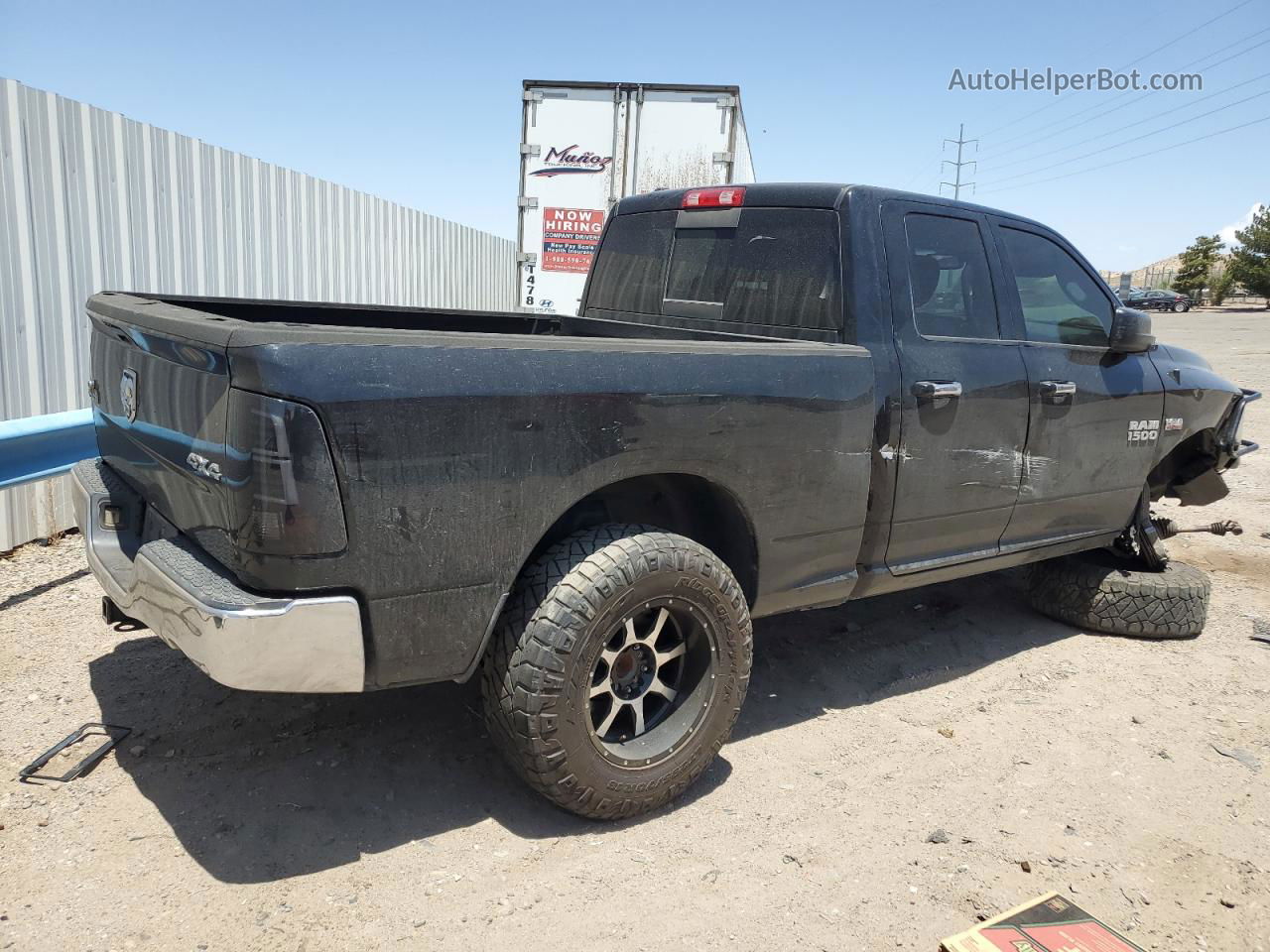 2015 Ram 1500 Slt Black vin: 1C6RR7GT4FS531082