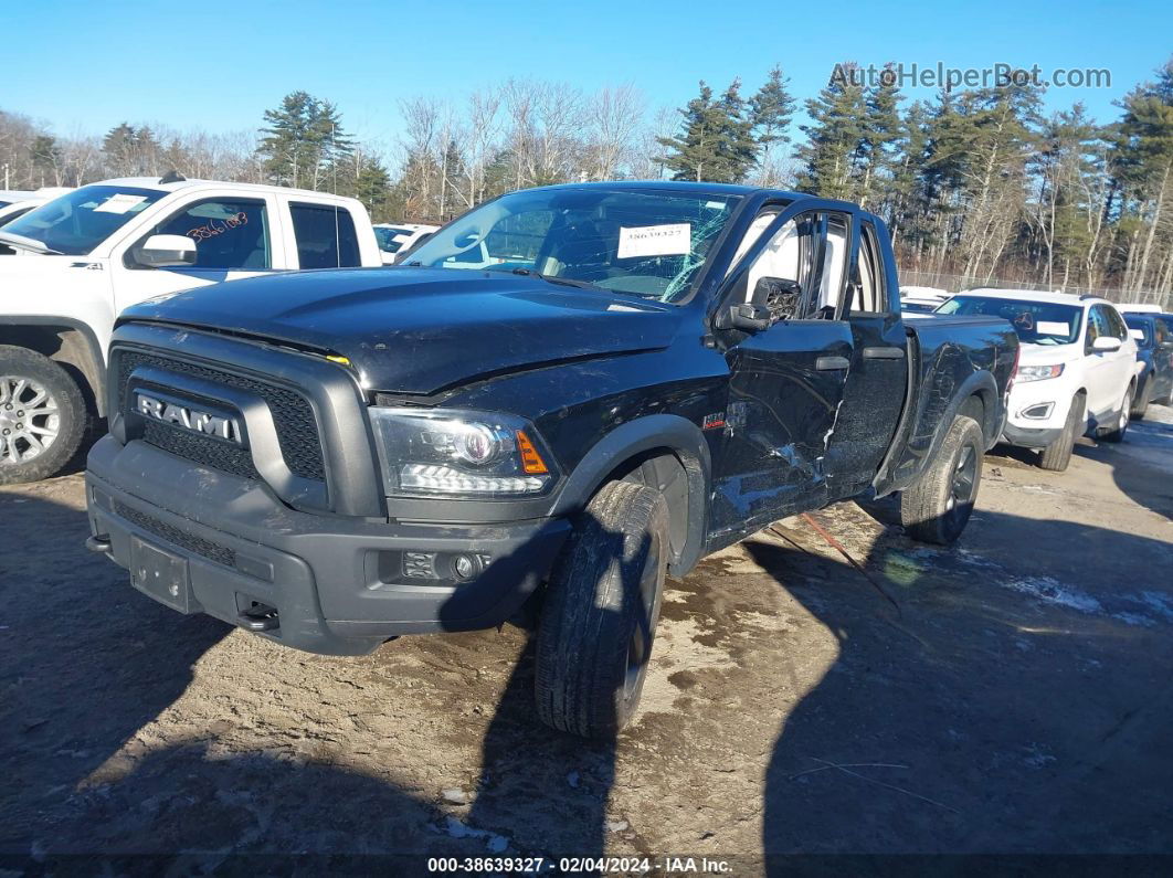 2020 Ram 1500 Classic Warlock Quad Cab 4x4 6'4 Box Black vin: 1C6RR7GT4LS146312