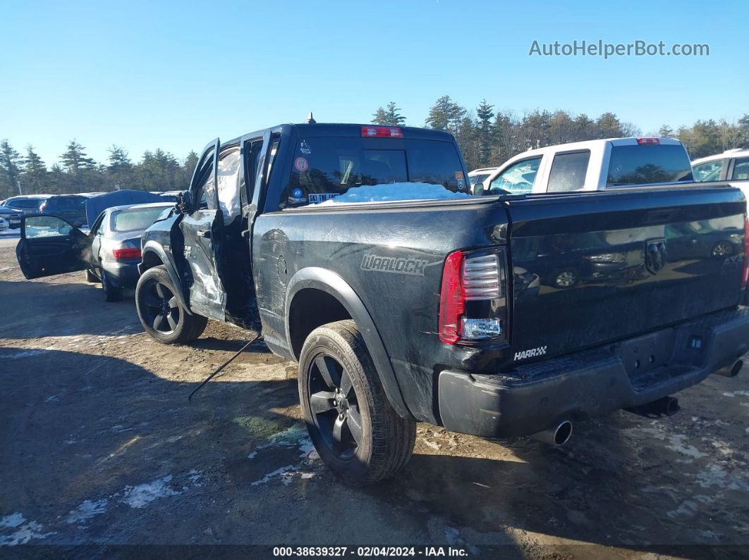 2020 Ram 1500 Classic Warlock Quad Cab 4x4 6'4 Box Black vin: 1C6RR7GT4LS146312