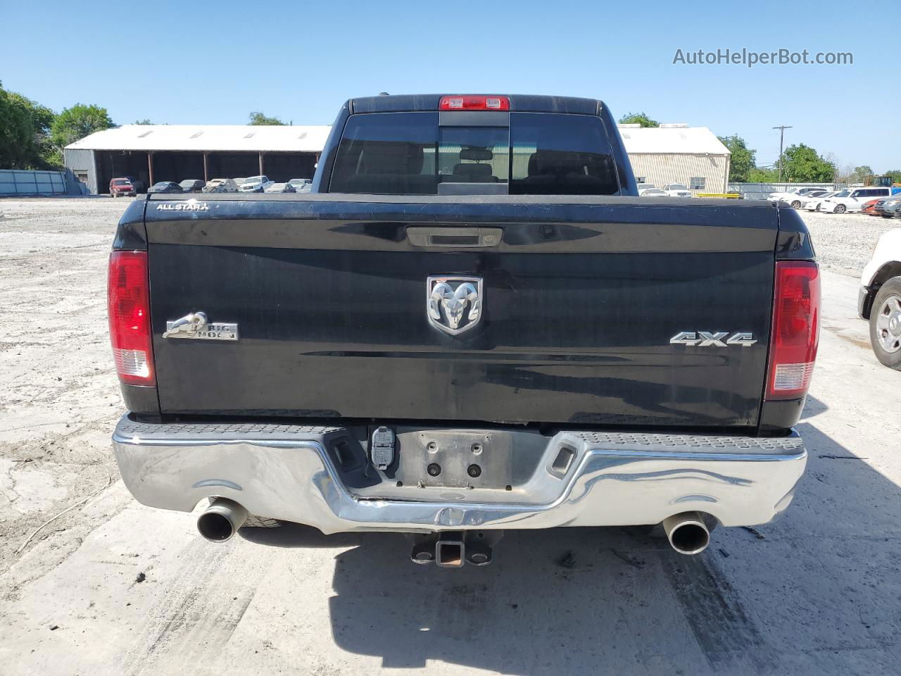 2014 Ram 1500 Slt Black vin: 1C6RR7GT5ES333755