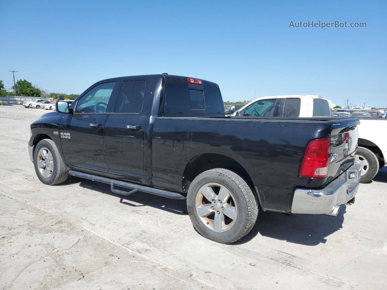 2014 Ram 1500 Slt Black vin: 1C6RR7GT5ES333755