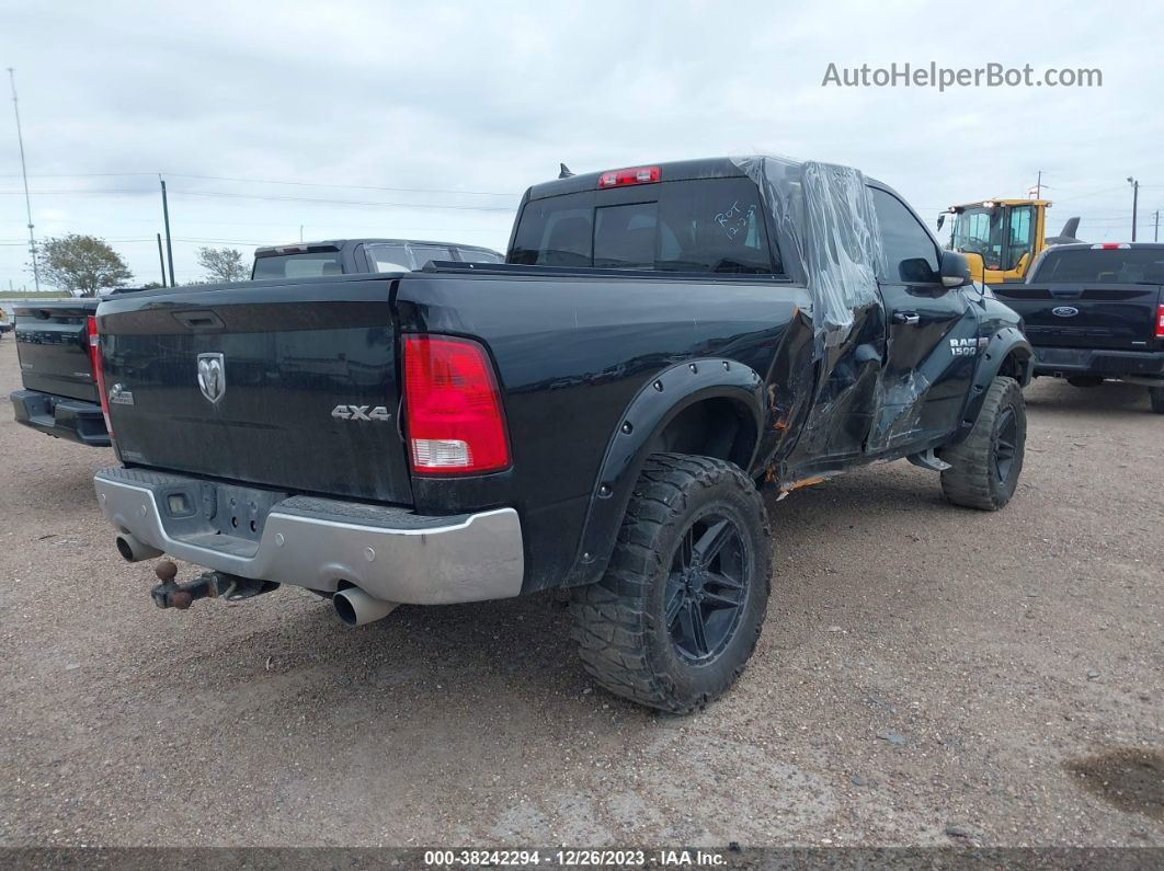 2014 Ram 1500 Big Horn Black vin: 1C6RR7GT5ES451904