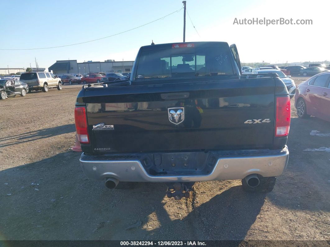 2014 Ram 1500 Big Horn Черный vin: 1C6RR7GT5ES451904