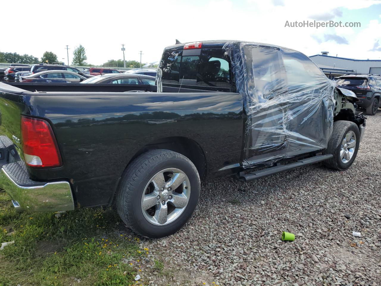 2015 Ram 1500 Slt Black vin: 1C6RR7GT5FS617517