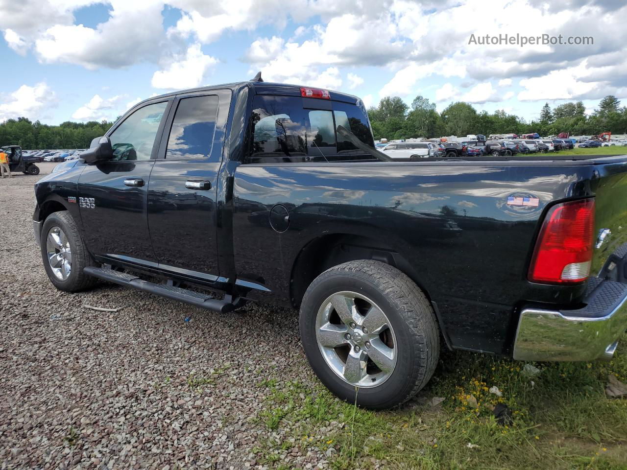 2015 Ram 1500 Slt Black vin: 1C6RR7GT5FS617517