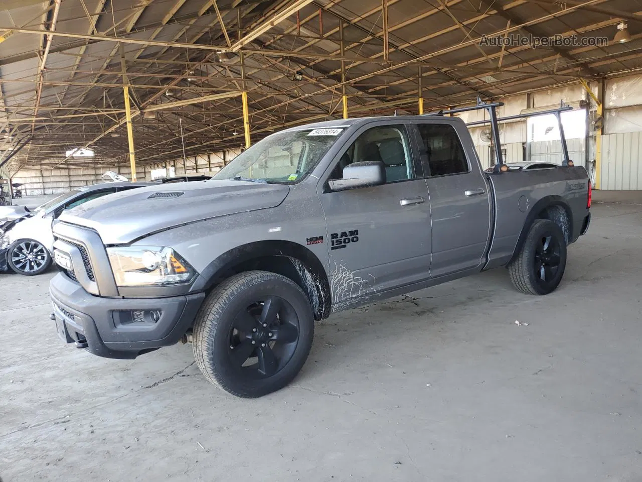 2019 Ram 1500 Classic Slt Gray vin: 1C6RR7GT5KS732337