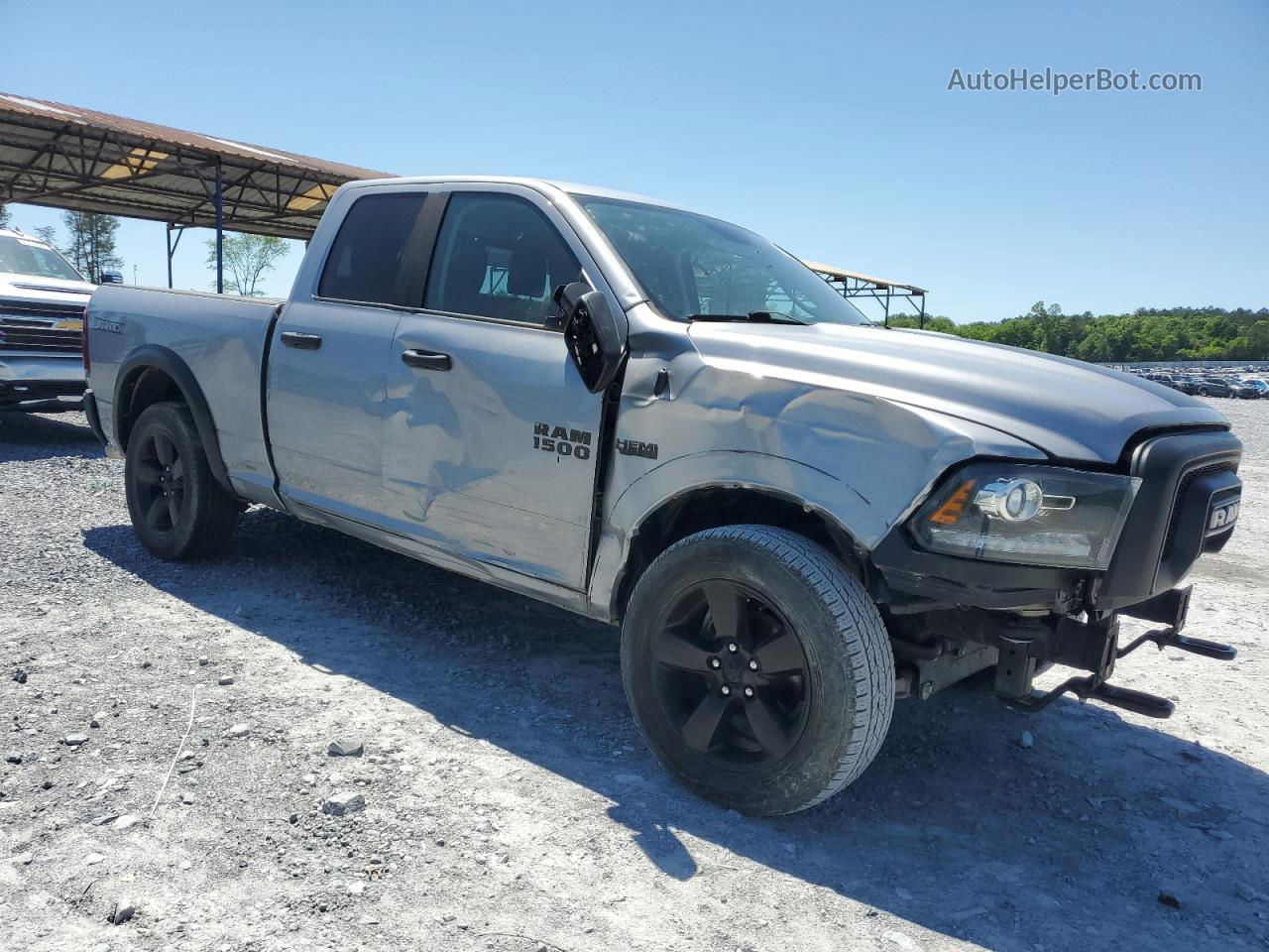 2020 Ram 1500 Classic Warlock Серебряный vin: 1C6RR7GT5LS108216