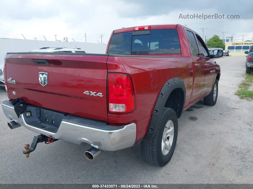 2014 Ram 1500 Big Horn Красный vin: 1C6RR7GT6ES347535