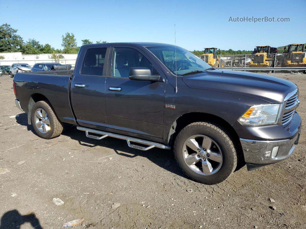 2014 Ram 1500 Slt Gray vin: 1C6RR7GT6ES421830